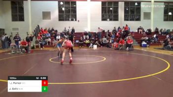 106 lbs Consolation - Jack Parker, St. Christopher's School vs Jacob Baltz, Archbishop Rummel