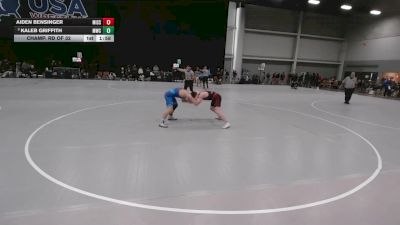 157 lbs Champ. Rd Of 32 - Kaleb Griffith, MWC Wrestling Academy vs Aiden Bensinger, Missouri