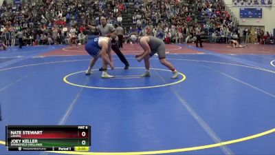 215 lbs Champ. Round 1 - Joey Keller, Springfield (Holland) vs Nate Stewart, LAKOTA