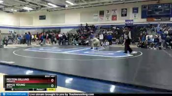 126 lbs Cons. Semi - Bryce Young, Blaine vs Peyton Gillund, Minneota