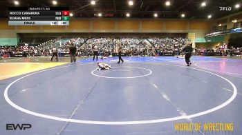 40 lbs Final - Rocco Camarena, SoCal Hammers vs Eliana Meza, Pounders WC