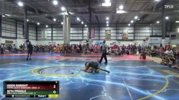 113 lbs Round 3 (4 Team) - Aiden Enright, MOORE COUNTY BRAWLERS - GOLD vs Seth Pringle, GREAT NECK WRESTLING CLUB