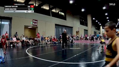 60 lbs Round 4 (6 Team) - Aiden Nguyen, Florida Scorpions vs Lincoln Taylor, Crossroads Wrestling
