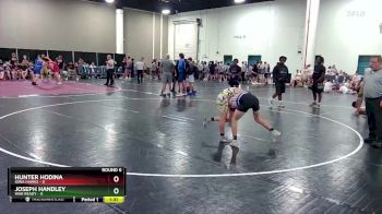106 lbs Round 6 (16 Team) - Hunter Hodina, Iowa Hawks vs Joseph Handley, War Ready