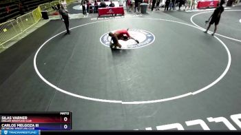 120 lbs Cons. Round 3 - Silas Varner, Driller Wrestling Club vs Carlos Melgoza Iii, Dethrone Wrestling Club