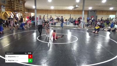 I 80 lbs Consi Of 4 - Lucas Stephens, Endicott vs Kael Majcher, Turbotville