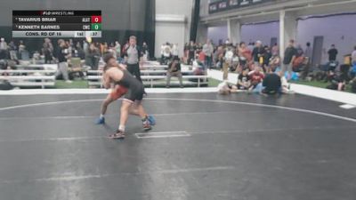 138 lbs Cons. Rd Of 16 - Kenneth Barnes, Cardinal Wrestling Club vs Tavarius Briar, Alber Athletics