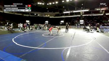 Girls 120 lbs Cons. Semi - Justus Johnson, Peninsula (Girls) vs Maleah Chacon, Tenino (Girls)