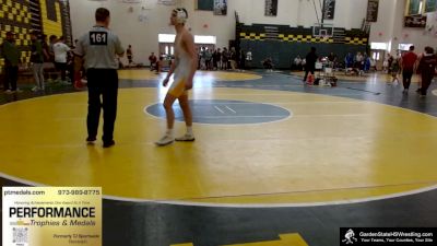 165B Round 1 - Sebastian Santos, North Hunterdon vs Nicholas Romaniello, North Hunterdon