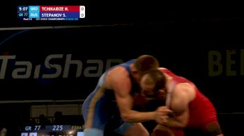 77 kg Final 3-5 - Nikoloz Tchikaidze, Geo vs Sergei Stepanov, Rus