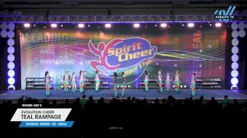 Evolution Cheer - Teal Rampage [2025 L4 Senior - D2 - Small Day 2] 2025 Spirit Cheer Super Nationals