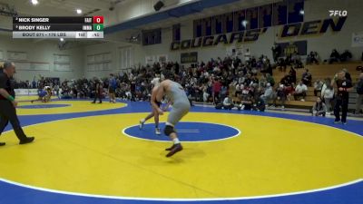 178 lbs Consolation - Nick Singer, Faith Christian (PA) vs Brody Kelly, Immaculate Conception (IL)