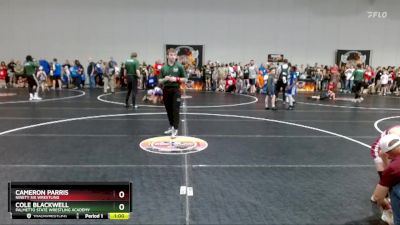 54 lbs Round 1 - Cole Blackwell, Palmetto State Wrestling Academy vs Cameron Parris, Ninety Six Wrestling