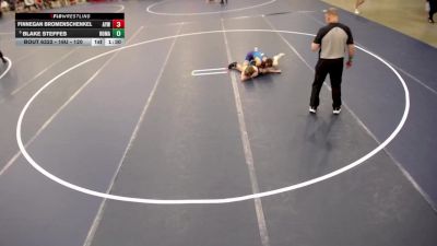 16U - 120 lbs Cons. Round 5 - Blake Steffes, Rochester Mayo vs Finnegan Bromenschenkel, Anoka Youth Wrestling