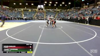120 lbs Cons. Round 1 - Charly Goodwin, Junction City vs Amari English, Lansing