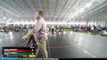 120 lbs Cons. Round 2 - Alex Lindquist, Viewmont vs Brady Russell, Palisade