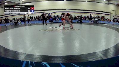 207 lbs Quarterfinal - Monica McMahon, Indiana University Club vs Addyson Munro, East Stroudsburg University
