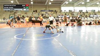 90 lbs 3rd Place - Vartan Naljayan, Mat Assassins Black - EL vs Zayne Young, CTWHALE Orca - EL
