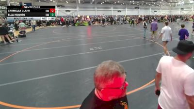140 lbs Round 1 - Carmella Clark, Unattached vs Ella Hughes, Unattached