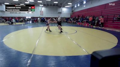 167 lbs Cons. Round 2 - Christian Taovil, Granada vs Blake Estrada, College Park