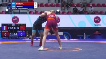 55 kg 1/4 Final - Tatiana Debien, France vs Jin Zhang, China