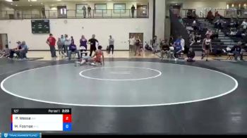 127 lbs Round 4 - Payton Weese, BullTrained Wrestling vs Madelyn Fosmoe, Missouri