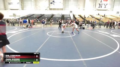 160 lbs Cons. Round 6 - Emil Corporan, Club Not Listed vs Owen Huggins, BH-BL Youth Wrestling