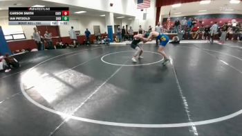150 lbs Cons. Round 3 - Ian Petzold, Sheridan vs Carson Smith, Cody