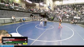 4A 170 lbs Champ. Round 1 - Darrynn Matagi, Mountain View vs Sophie Geier, Uintah