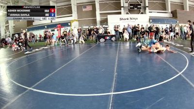 144 lbs Champ. Round 2 - Asher McKennie, Colorado vs Joshua Davila, Arizona