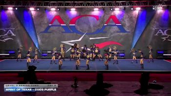Spirit of Texas - Cod3 Purple [2026 L3 Senior Coed Day 2] 2026 ACA Grand Nationals