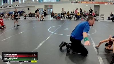 76 lbs Round 4 (6 Team) - Charlie Kelly, Florida Scorpions vs Dallas Merino, Python Pit