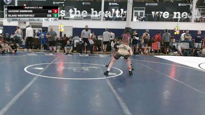 95 lbs Rr Rnd 2 - Jaxson Simmons, Dark Horse - MS vs Blake Westervelt, Revival American Pride - MS