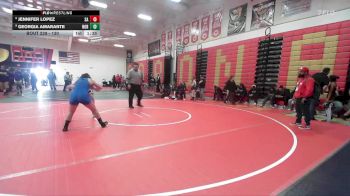 130 lbs Champ. Round 2 - Georgia Amarante, Norco vs Jennifer Lopez, Santa Ana