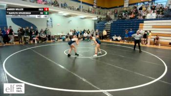 130 lbs. Cons. Round 5 - Kaitlyn Sparkman, Francis Howell Central vs Amber Miller, Northwest (Cedar Hill)