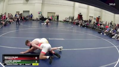 150 lbs Round 1 (6 Team) - Rocco Folino, Team Oregon vs Cooper Arehart, Nebraska Maize