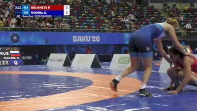 65 kg 1/4 Final - Palina Brahinets, Belarus vs Mariia Shanina, Russia