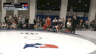 80 kg Cons. Sub-rd Of 32 - Keanu Garcia, Lion Of Judah Wrestling Academy vs Jeremy McGrath, Connecticut