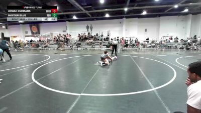 116 lbs Consi Of 8 #1 - Josiah Clemans, Ford Dynasty WC vs Hayden Blue, Reign WC
