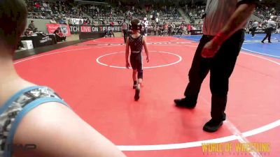 46 lbs Consi Of 16 #2 - Rogan Rodriguez, Duran Elite vs Cole Terrell, Shelton Wrestling Academy