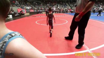46 lbs Consi Of 16 #2 - Rogan Rodriguez, Duran Elite vs Cole Terrell, Shelton Wrestling Academy