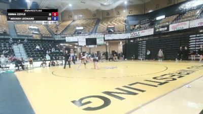 138 lbs Champ. Round 2 - Nevaeh Leonard, Chadron State vs Emma Coyle, Schreiner University