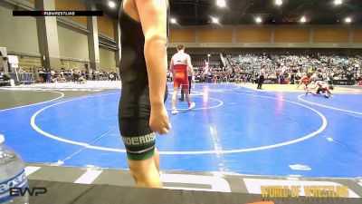 200 lbs Round Of 32 - Justice Edmiston, West Albany Mat Club vs Max Campbell, Sierra Sabers