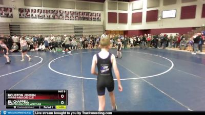 62 lbs Cons. Round 1 - Eli Chappell, Riverton Wolf Pack Wrestling vs Houston Jensen, Aviator Wrestling Club