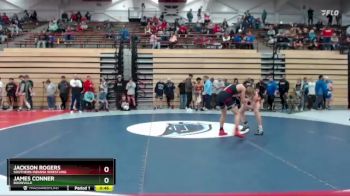 120 lbs Cons. Round 4 - James Conner, Boonville vs Jackson Rogers, Southern Indiana Wrestling