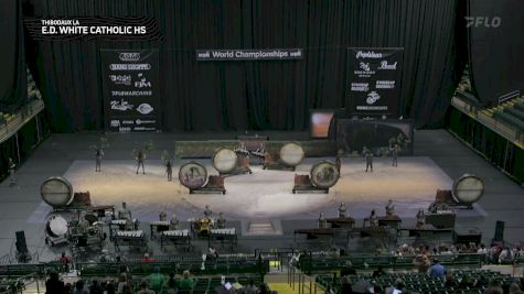 E.D. White Catholic HS "Thibodaux LA" at 2026 WGI Percussion/Winds World Championships