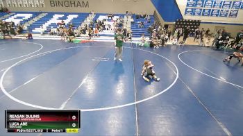 40-42 B Round 1 - Luca Abe, Westlake vs Reagan Duling, Charger Wrestling Club