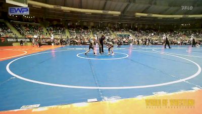 52 lbs Consi Of 8 #2 - Hux Smith, Little Axe Takedown Club vs Case Danielson, Texas Elite Wrestling Club