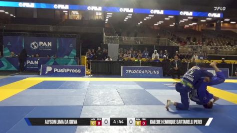 Kalebe Henrique Sartarelli Perei vs Alyson Lima Da Silva 2025 Pan Jiu Jitsu IBJJF Championship