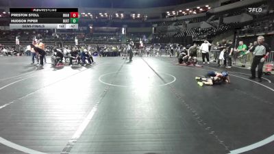65 lbs Semifinal - Preston Stoll, Branchville vs Hudson Piper, Buxton (NJ)